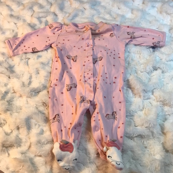 Carter’s Onesies Baby Girl Animals Pink TealPink Bundle | Size - 0-3 Months - Picture 6 of 16